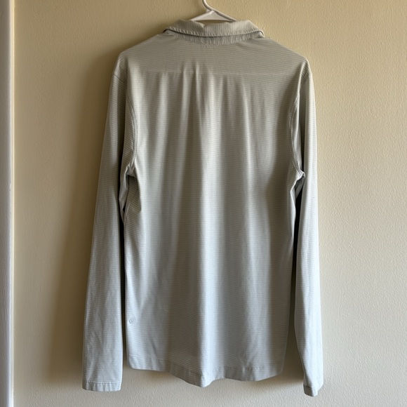 Lululemon Evolution Long Sleeve Polo Heathered Vapor - Picture 5 of 10